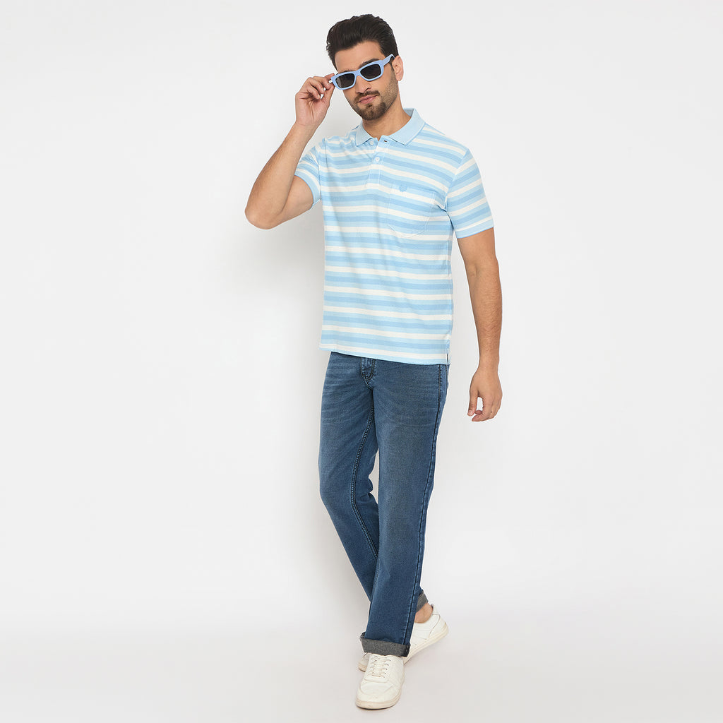 Duke Urban Men Comfort Fit Stretchable Jeans (SDD5886C)