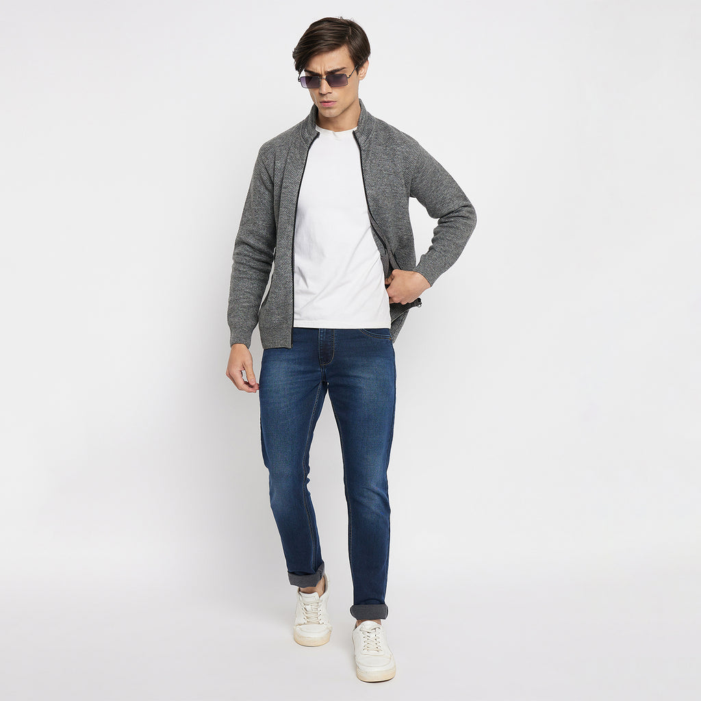 Duke Urban Men Full Sleeve Zipper Cardigan (SDS2148)