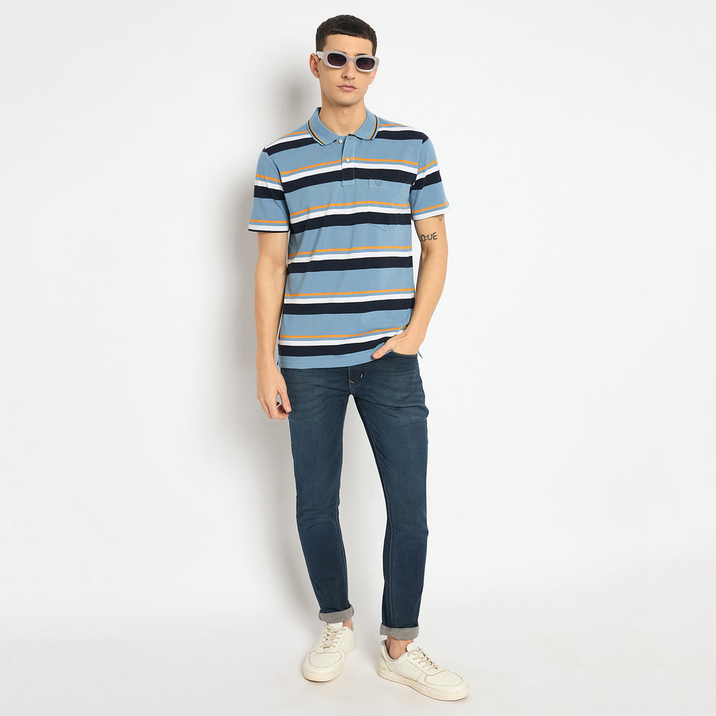 Duke Urban Men Half Sleeve Cotton Tshirt (LF7263)