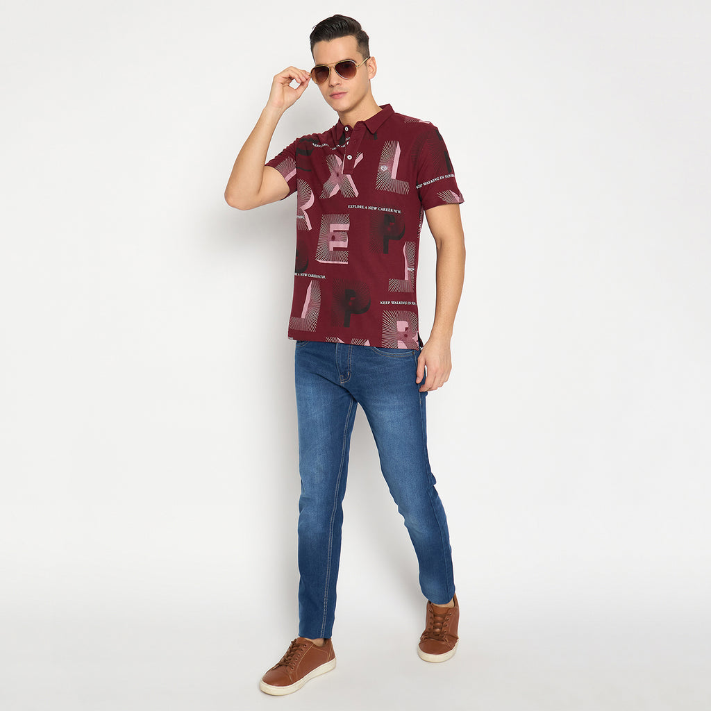 Duke Urban Men Half Sleeve Cotton T-shirt (ONLF293)