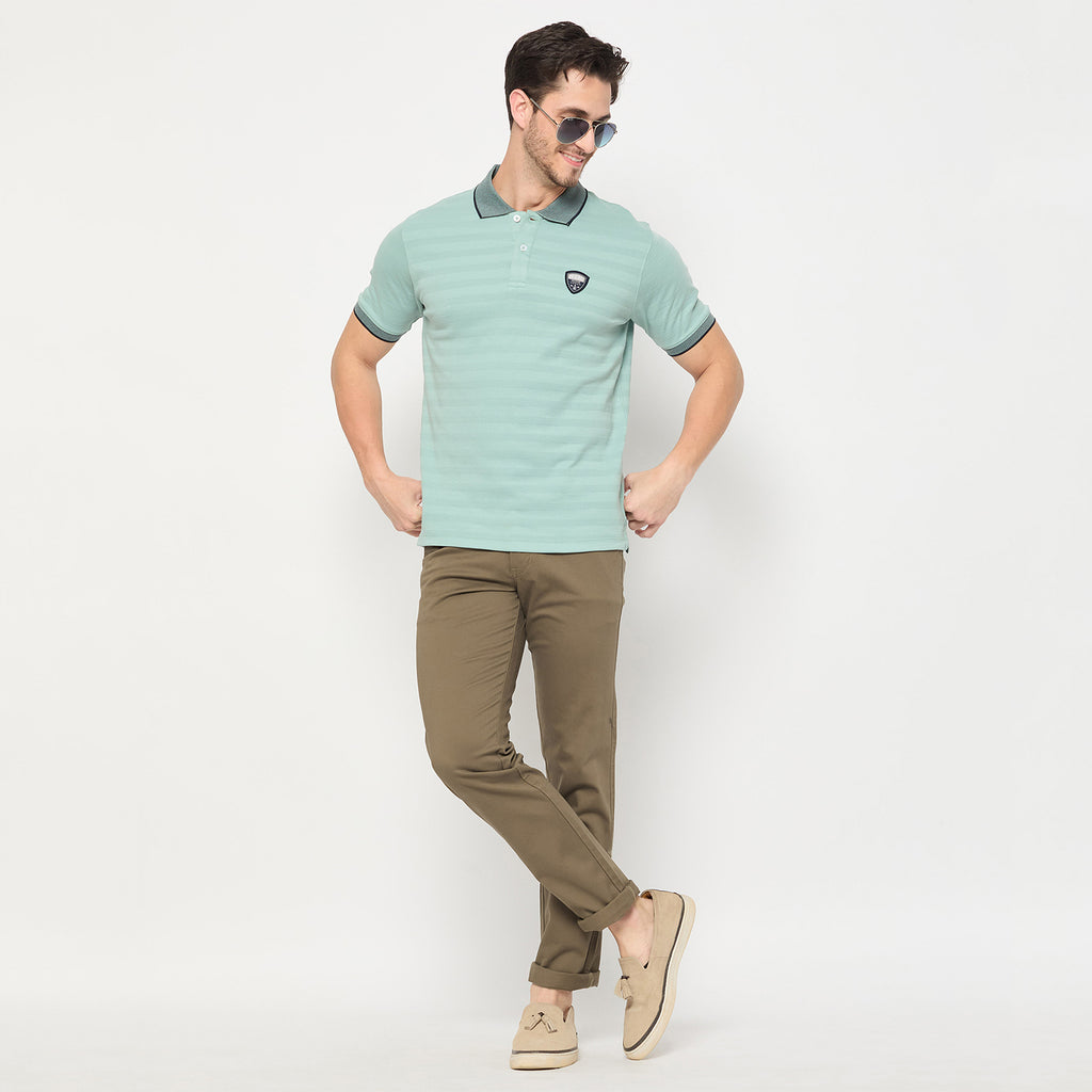 Duke Urban Men Flatfront Narrowfit Chinos Trousers (SDT4626)