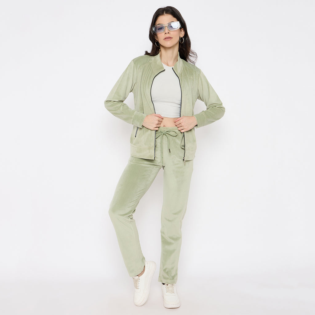 Duke Urban Women Full Sleeve Full Zipper Tracksuit (LFX808)