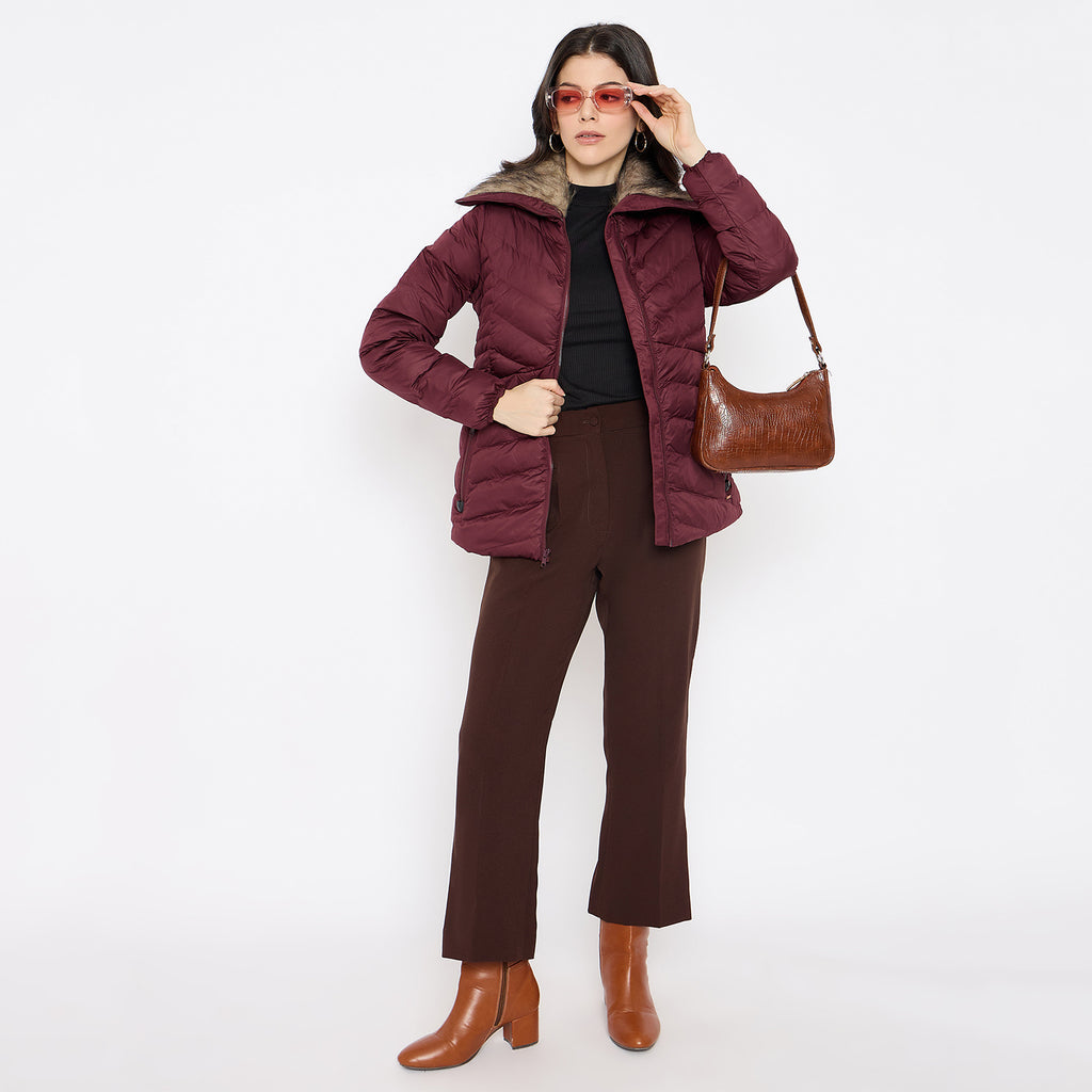 Duke Urban Women Full Sleeve Quilted Jacket (SDZ4168)