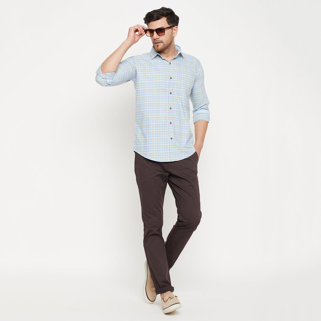 Duke Urban Men Full Sleeve Cotton Shirt (SDO5CKOP)