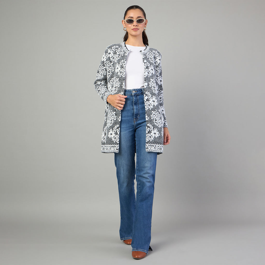Duke Women Long Coat Shortstyle Cardigan (ONSDS106)