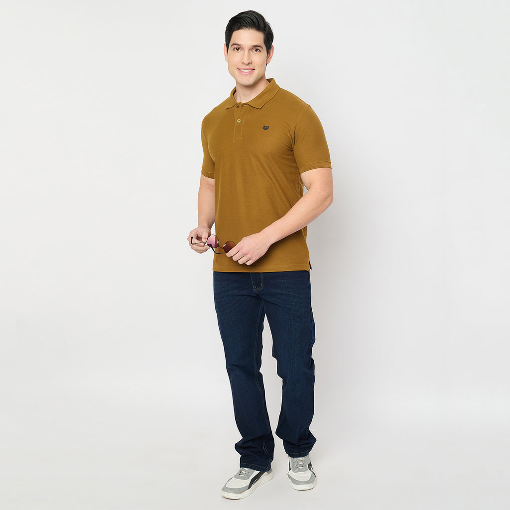 Duke Urban Men Half Sleeve Cotton Collared Tshirt (MSD65)