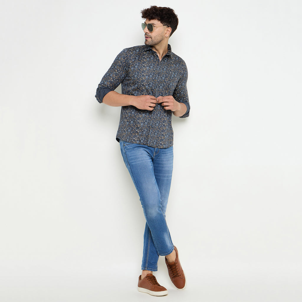 Duke Urban Men Full Sleeve Cotton Shirt (SDO8PRM)