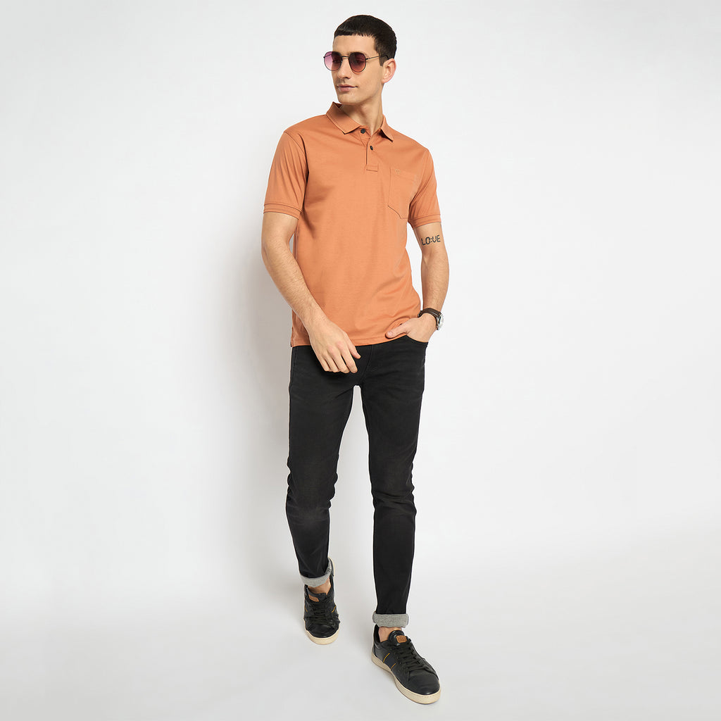 Duke Urban Men Half Sleeve Cotton T-shirt (LF7444)