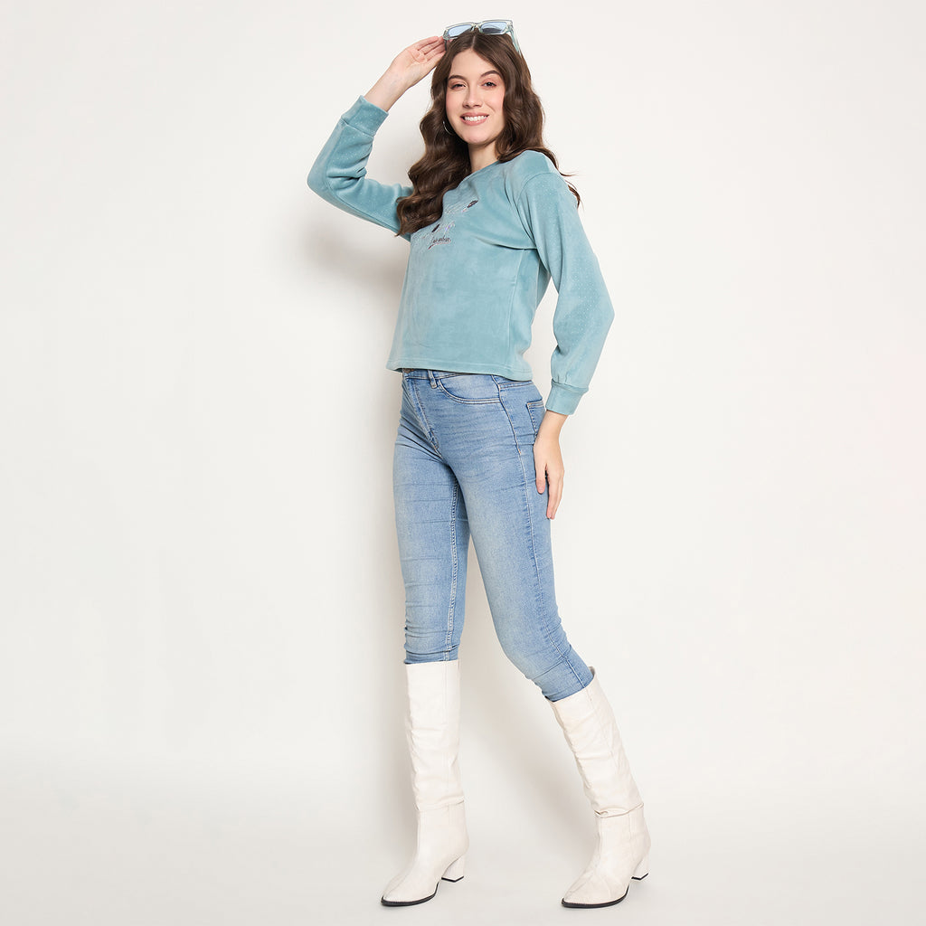 Duke Urban Women Round Neck Sweatshirt (LFX969)