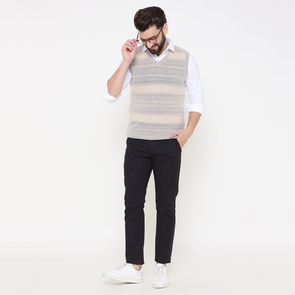 Duke Urban Men V Neck Reversible Sweater (SDS2285)