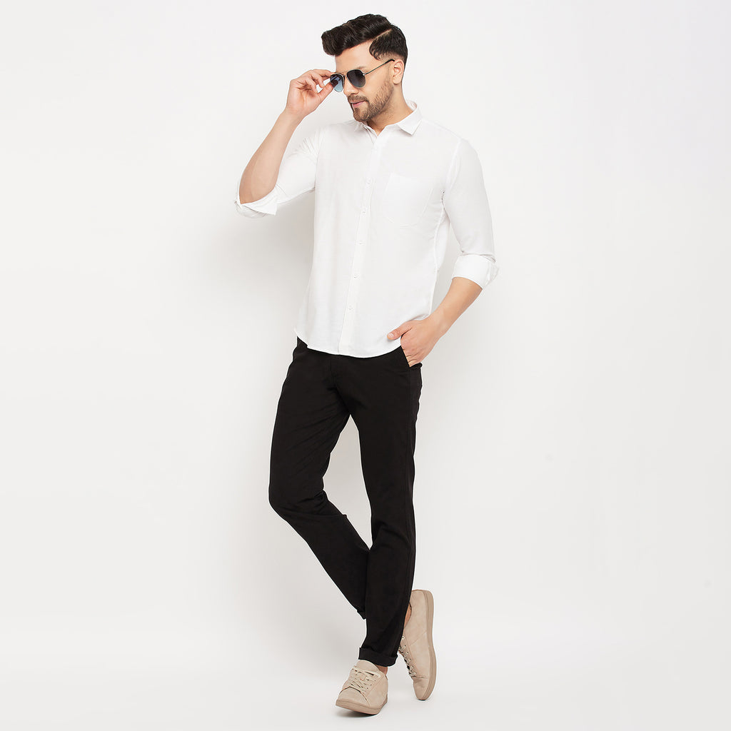 Duke Urban Men Slim Fit Cotton Trousers (SDT4580)
