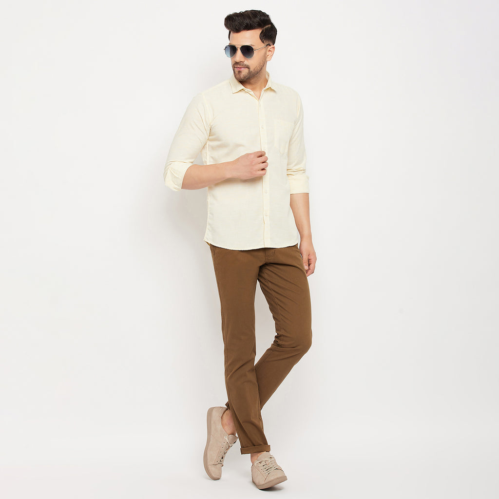 Duke Urban Men Full Sleeve Cotton Shirt (SDO8PLCB)
