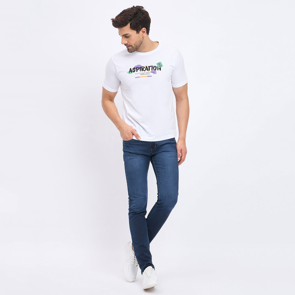 Duke Urban Men Half Sleeve Cotton T-shirt (LF7161)