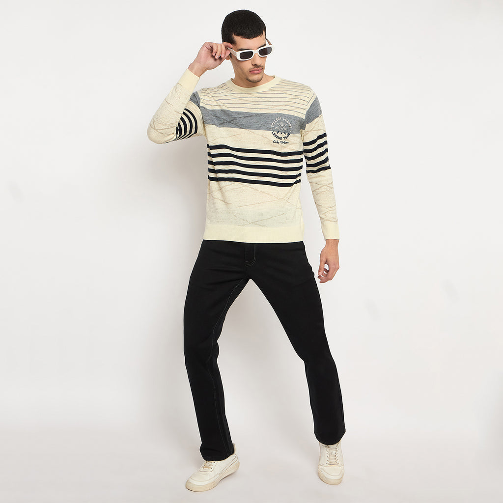 Duke Urban Men Full Sleeve Round Neck Sweater (SDS2210)