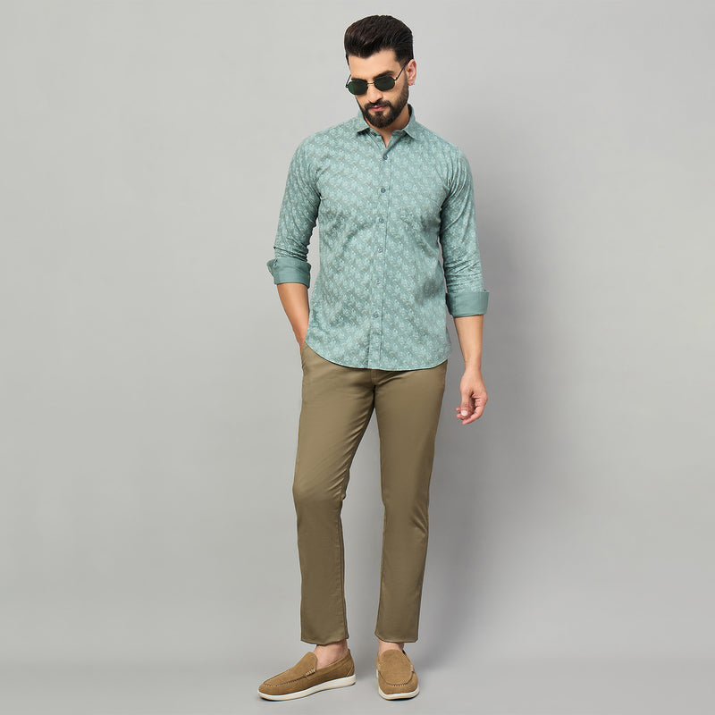 Duke Urban Men Full Sleeve Cotton Shirt (SDO8PRAX)