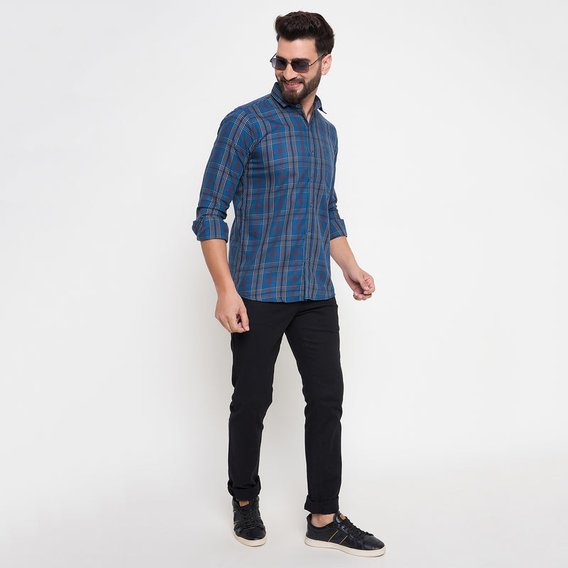 Duke Urban Men Full Sleeve Cotton Shirt (SDO8CKQ)