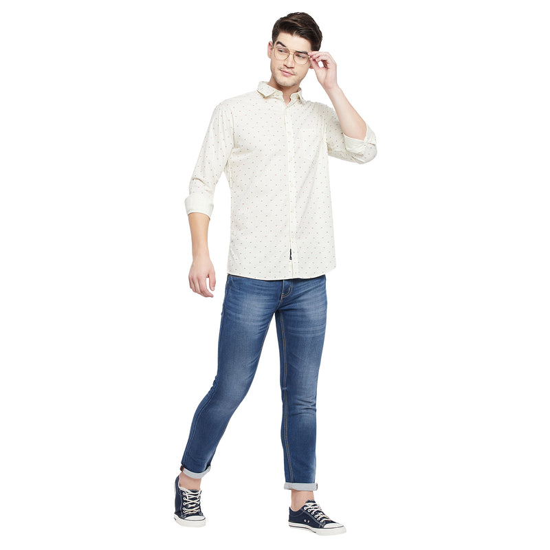 Duke Urban Men Full Sleeve Cotton Shirt (SDO8821R)