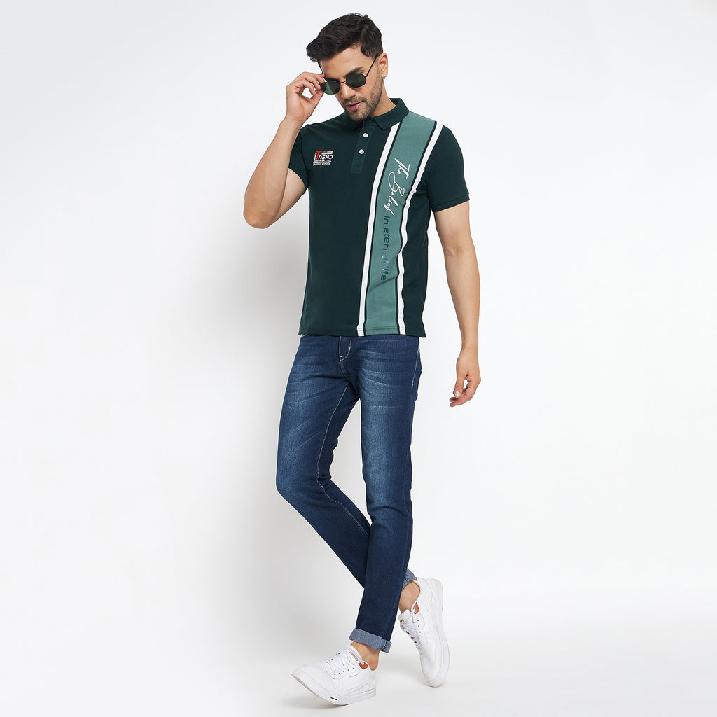 Duke Urban Men Half Sleeve Cotton T-shirt (MLF7019)