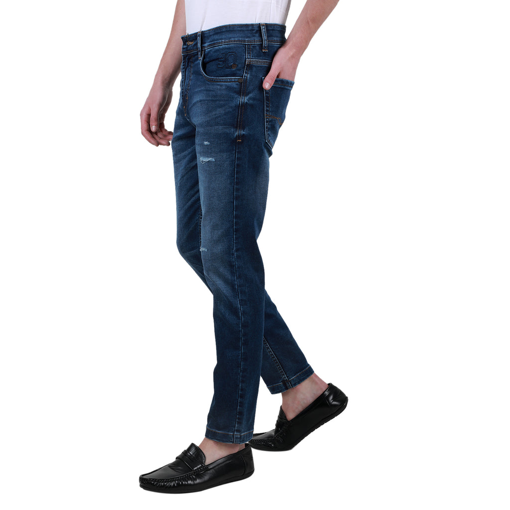 Duke Urban Men Stretchable Ankle Length Slim Fit Jeans (SDD5460)