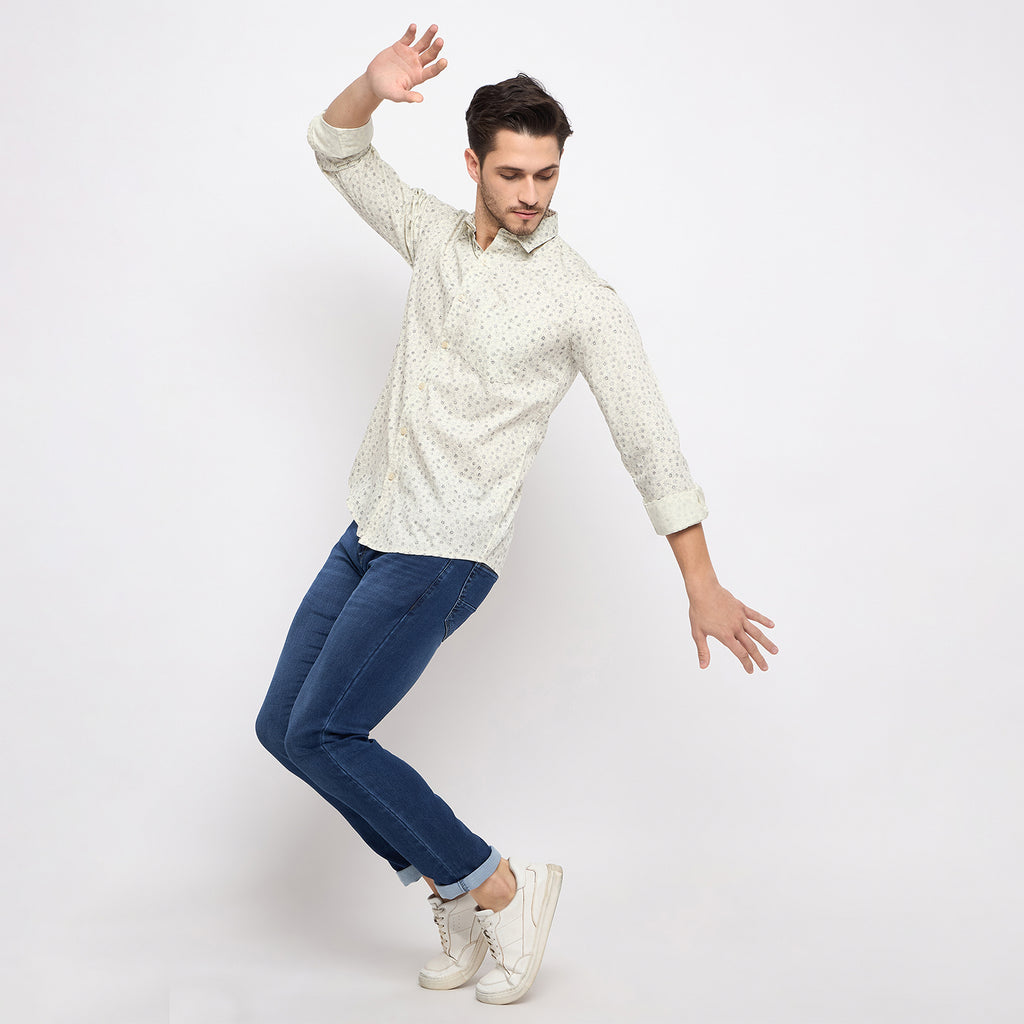 Duke Urban Men Full Sleeve Cotton Shirt (SDO7PRTF)