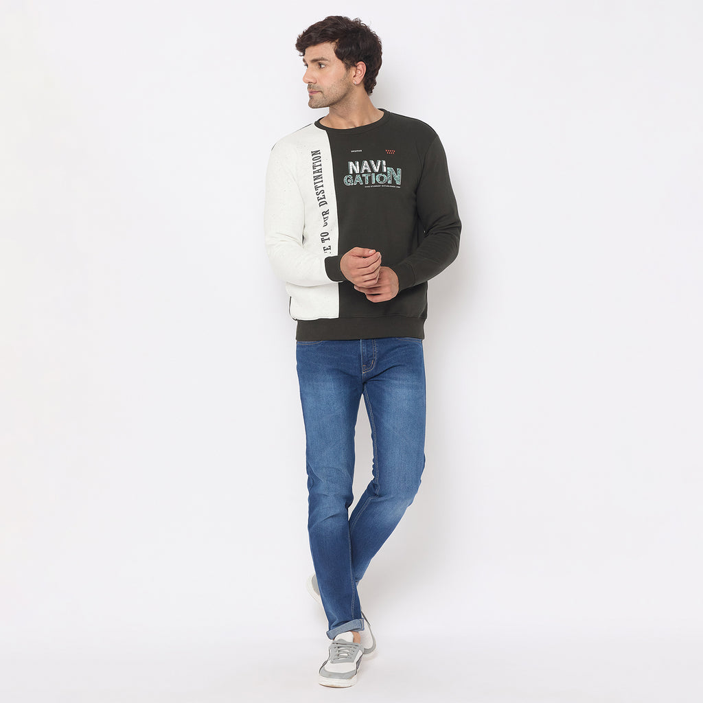 Duke Urban Men Round Neck Sweatshirt (LF6282)