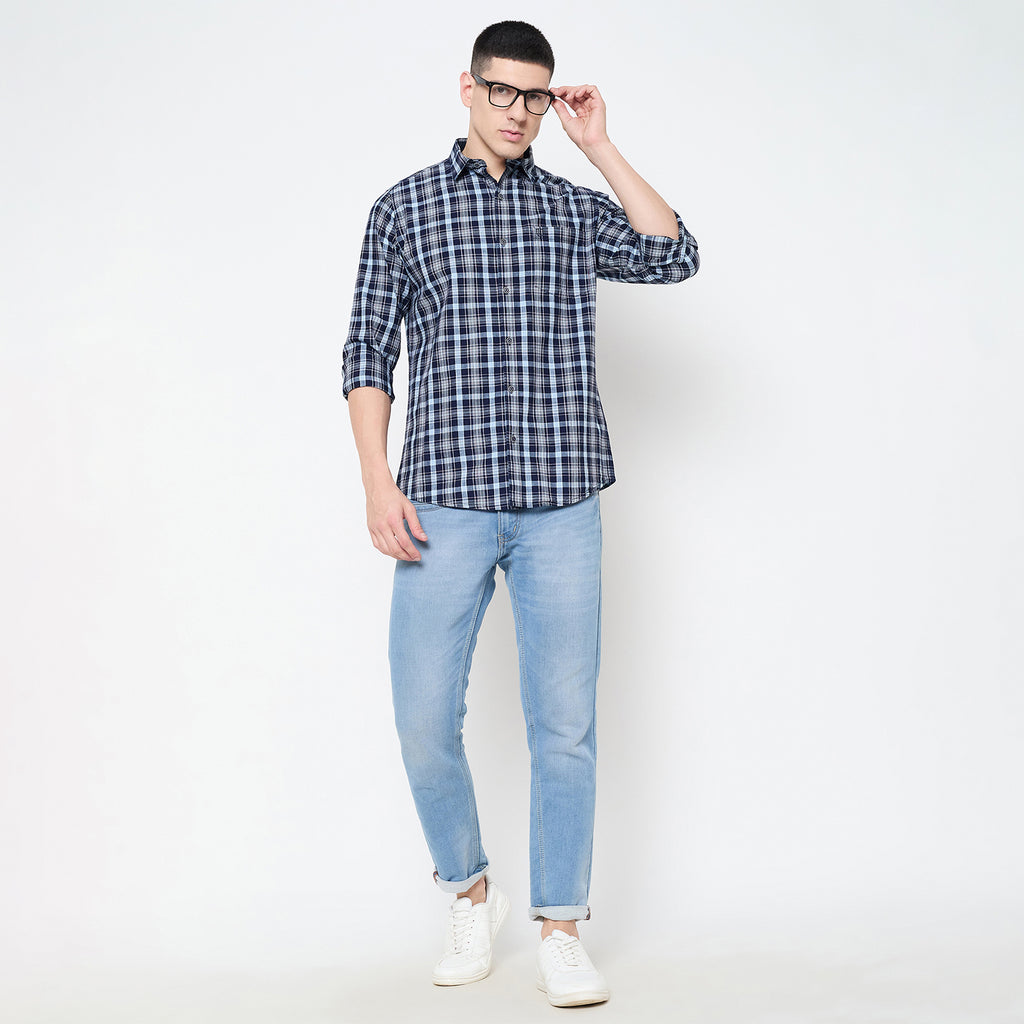 Duke Urban Men Full Sleeve Cotton Shirt (SDO7CKC)