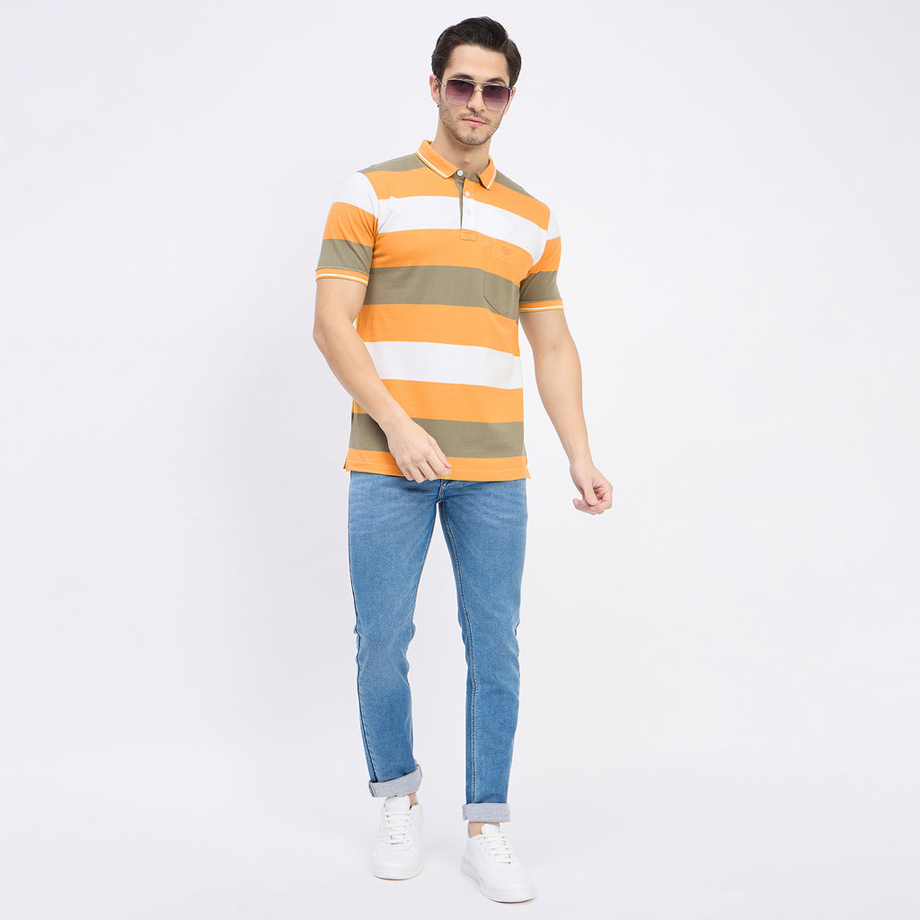 Duke Urban Men Half Sleeve Cotton T-shirt (LF7209)