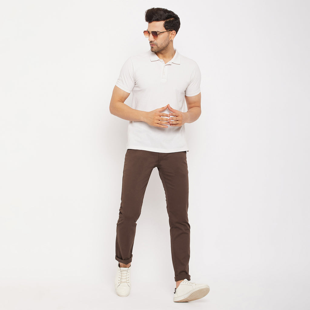 Duke Urban Men Slim Fit Cotton Trousers (SDT4514)