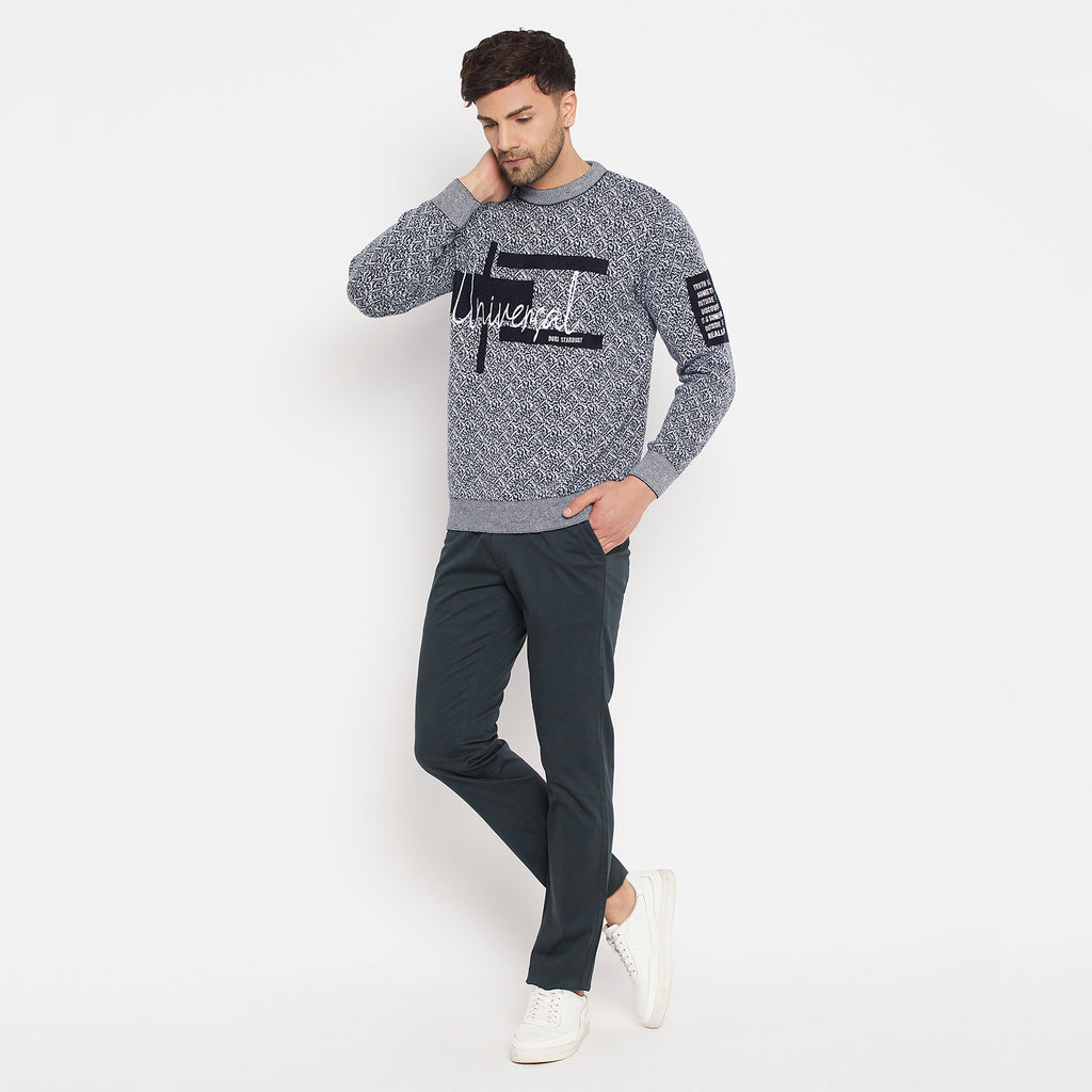 Duke Urban Men Full Sleeve Round Neck Pullover (SDS2115)
