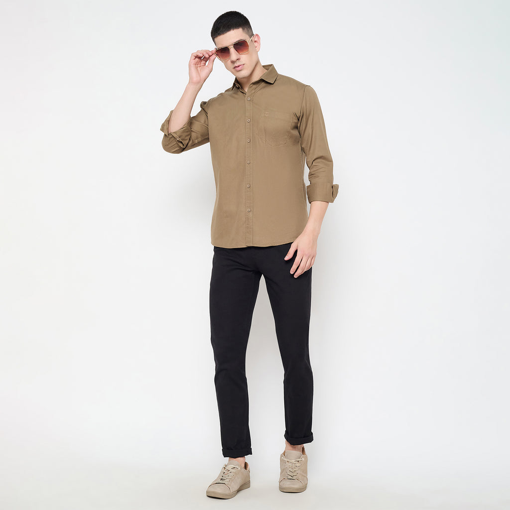 Duke Urban Men Full Sleeve Cotton Shirt (SDO8PLTA)