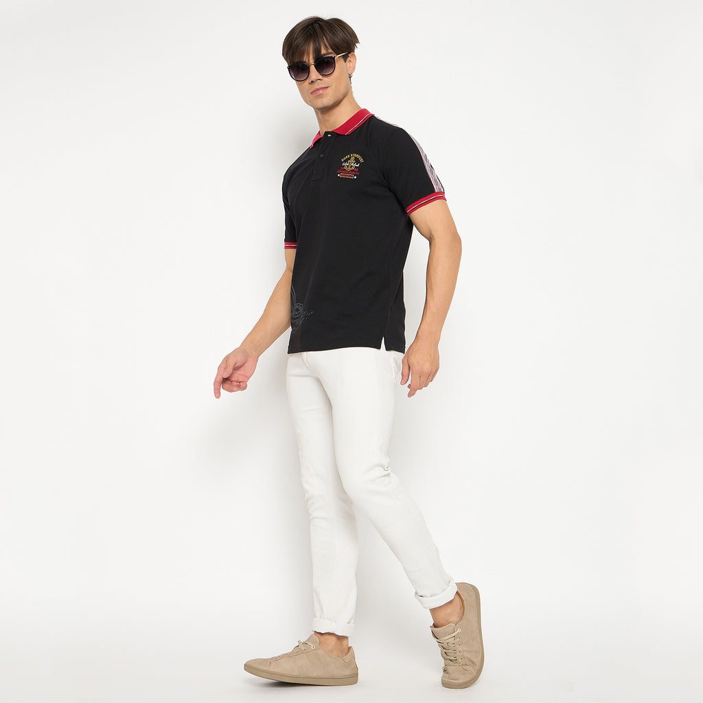 Duke Urban Men Half Sleeve Cotton T-shirt (LF7110)