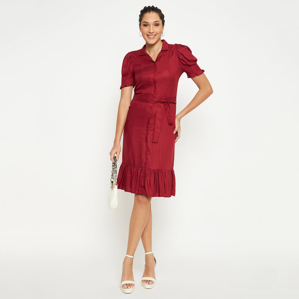 Duke Urban Women Half Sleeve Long Dresses (SDX3711)