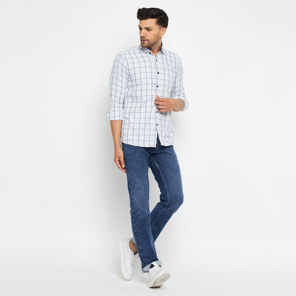 Duke Urban Men Full Sleeve Cotton Shirts (SDO8CKR)