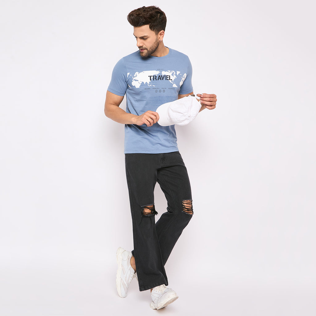 Duke Urban Men Half Sleeve Cotton T-shirt (ONLF291)