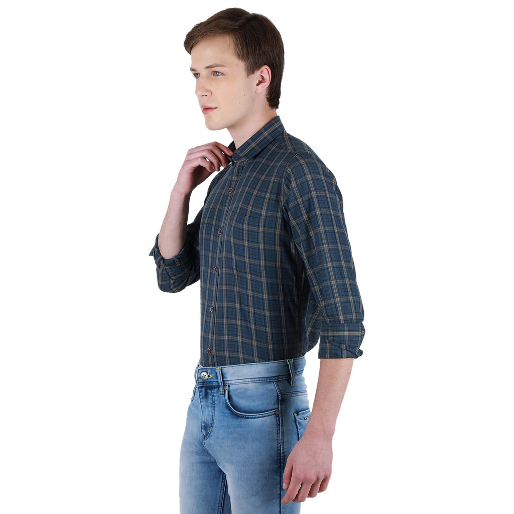 Duke Urban Men Full Sleeve Cotton Shirt (SDO8CKTY)