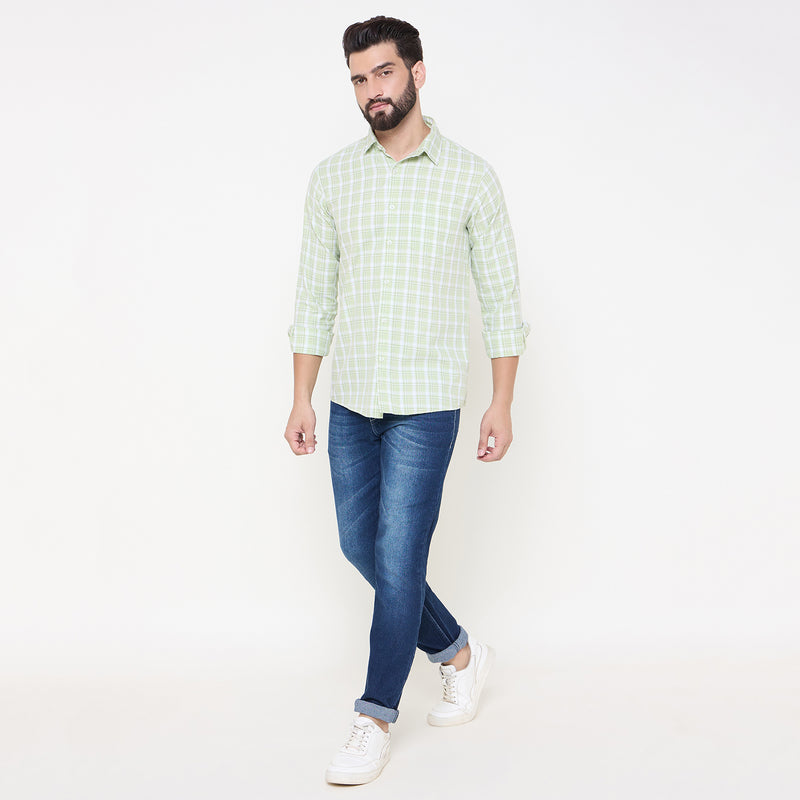 Duke Urban Men Full Sleeve Cotton Shirt (SDO7CKA)