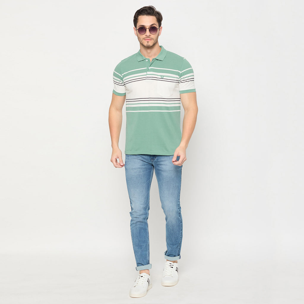 Duke Urban Men Half Sleeve Cotton T-shirt (LF7273)