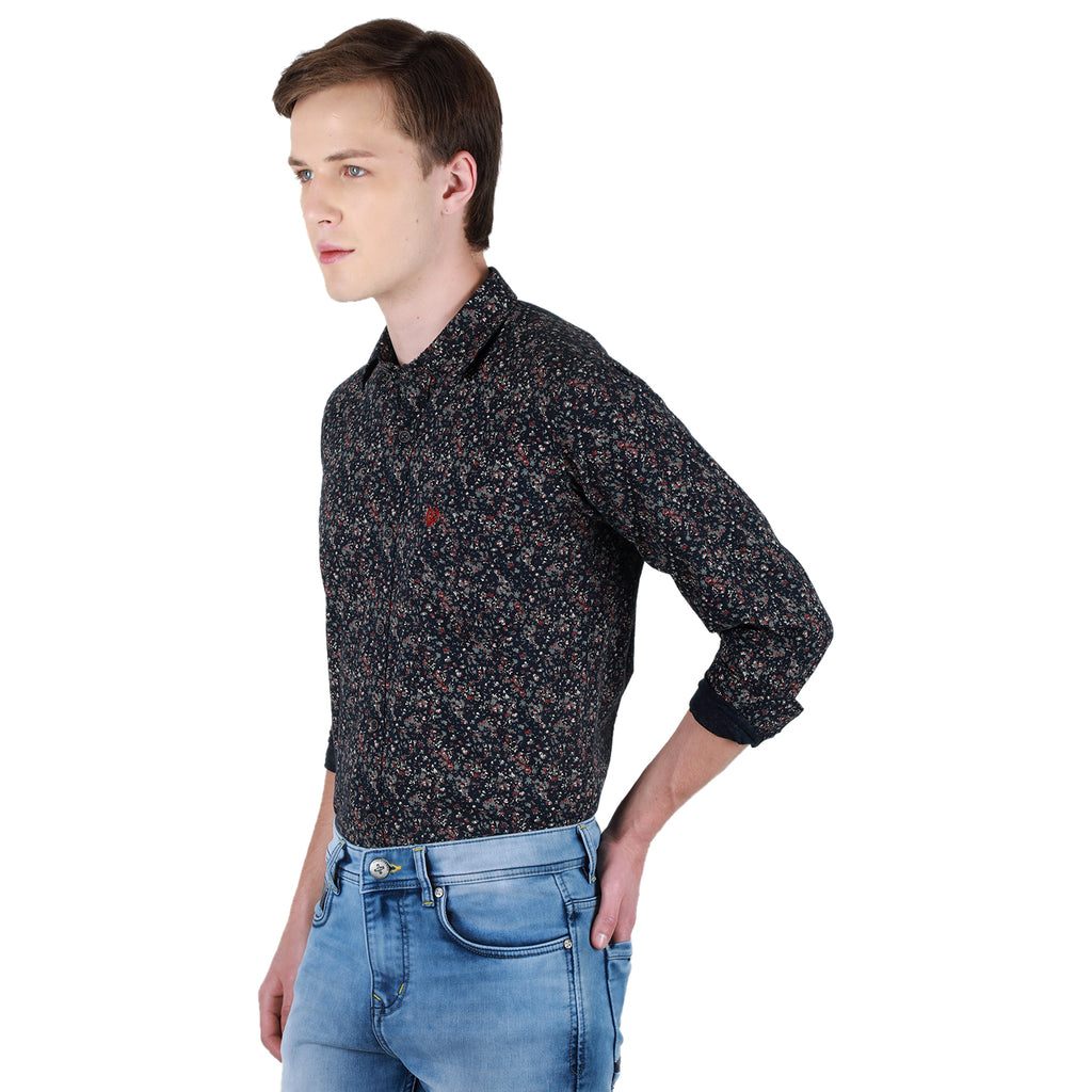 Duke Urban Men Full Sleeve Cotton Shirt (SDO6PRTI)