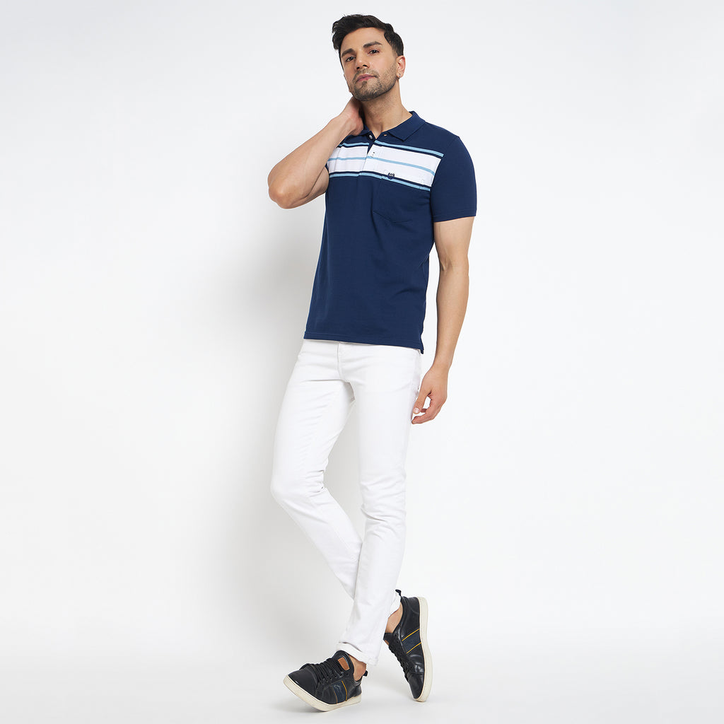 Duke Urban Men Half Sleeve Cotton T-shirt (MLF1118)