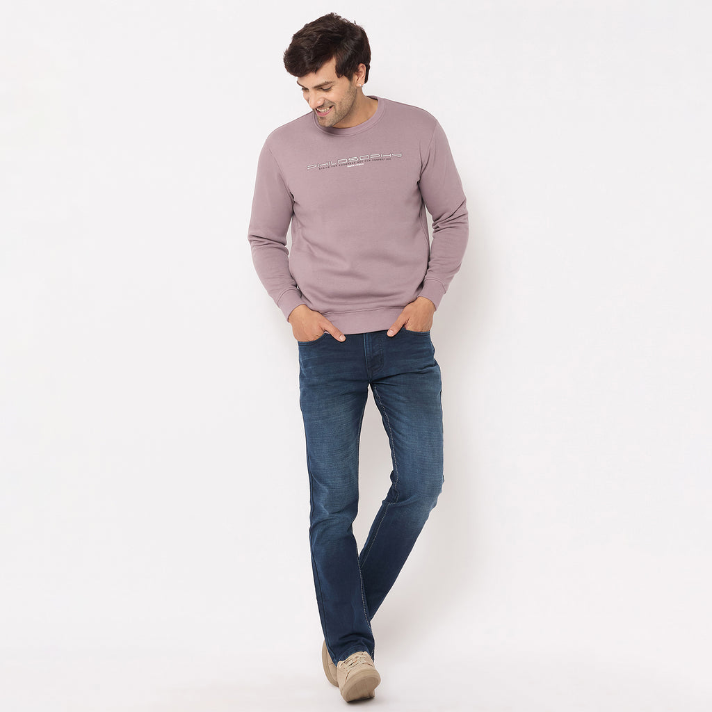 Duke Urban Men Solid Sweatshirt (LF6451)