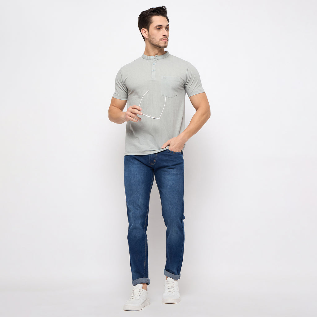Duke Urban Men Half Sleeve Cotton T-shirt (LF7446)