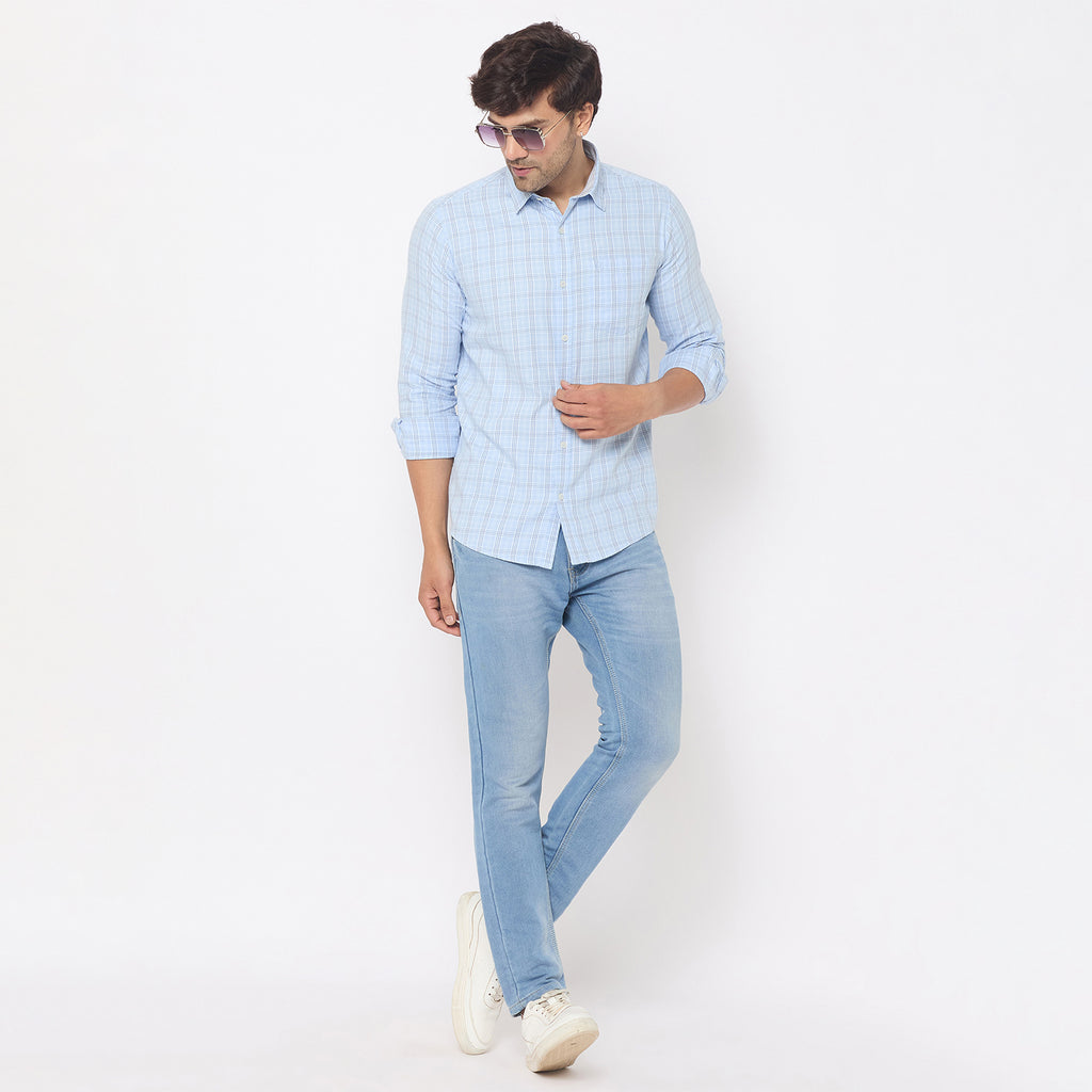 Duke Urban Men Full Sleeve Cotton Shirt (SDO7CKB)