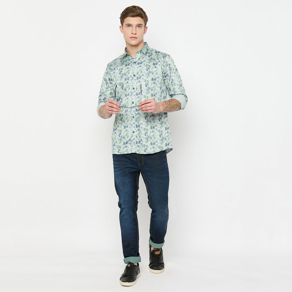 Duke Urban Men Full Sleeve Cotton Shirt (SDO8PRX)