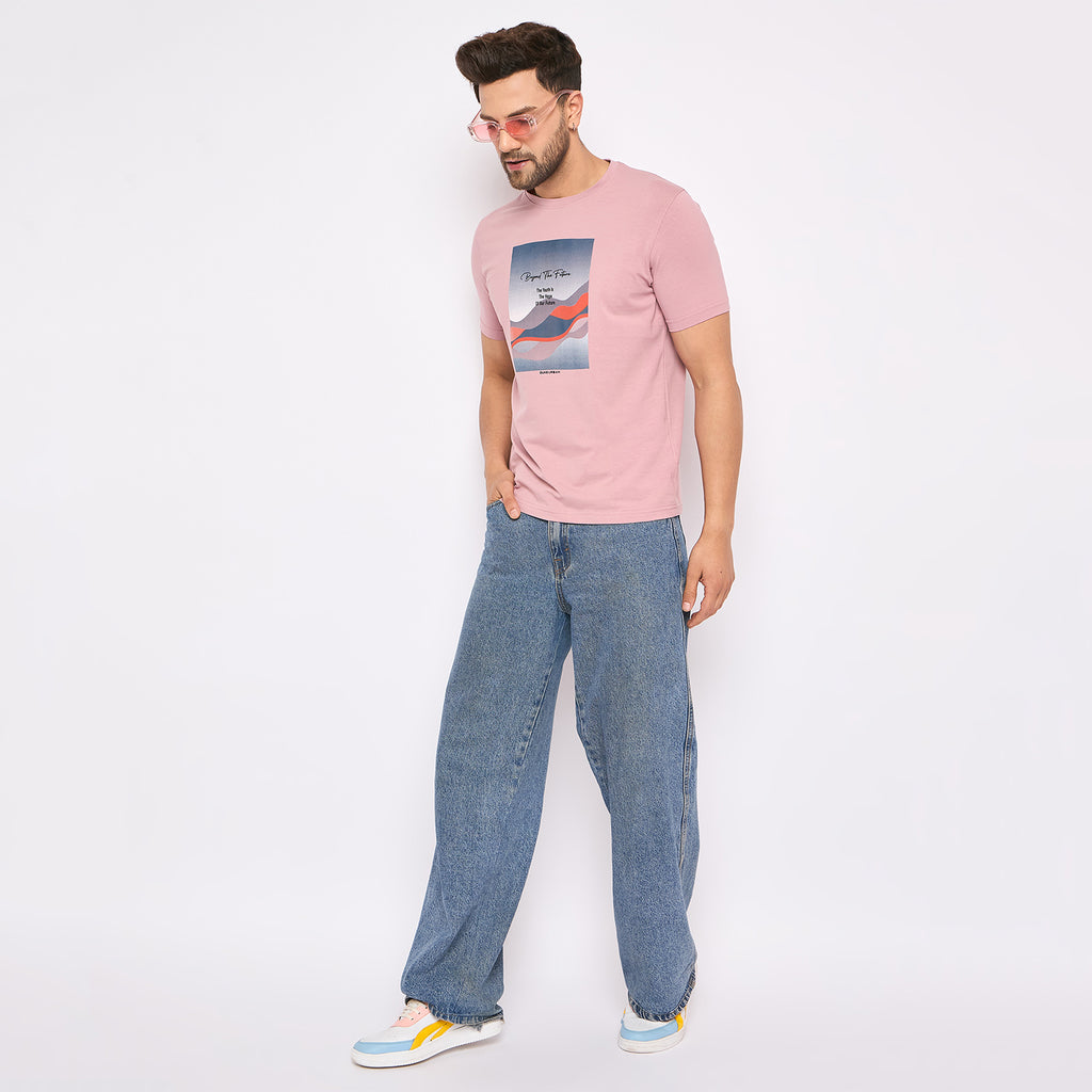 Duke Urban Men Half Sleeve Cotton T-shirt (LF7289)