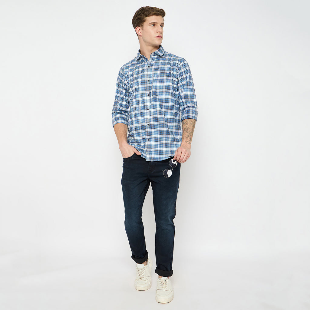 Duke Urban Men Full Sleeve Cotton Shirt (SDO5CKAP)