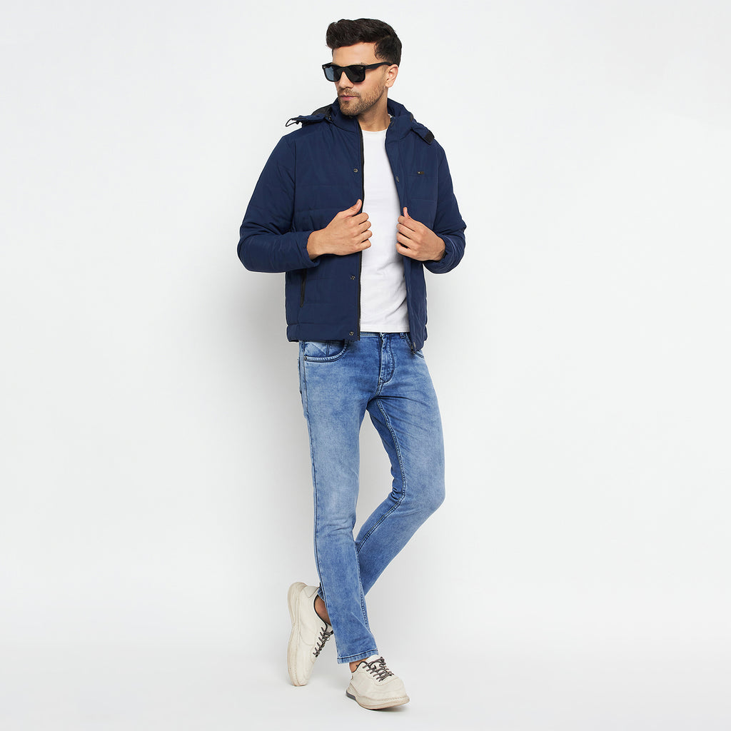 Duke Urban Men Full Sleeve Hooded Jacket (SDZ1877)