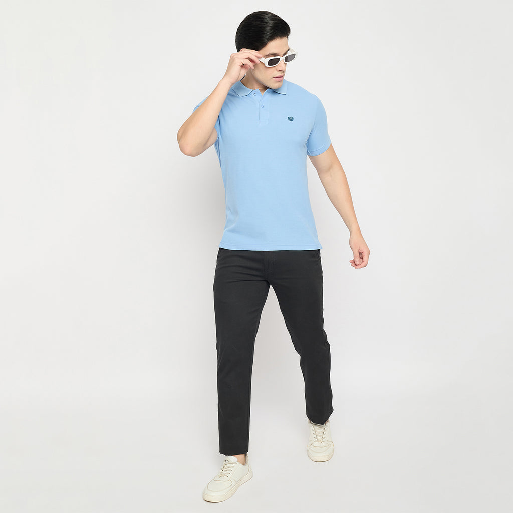 Duke Urban Men Half Sleeve Cotton Collared Tshirt (MSD65)