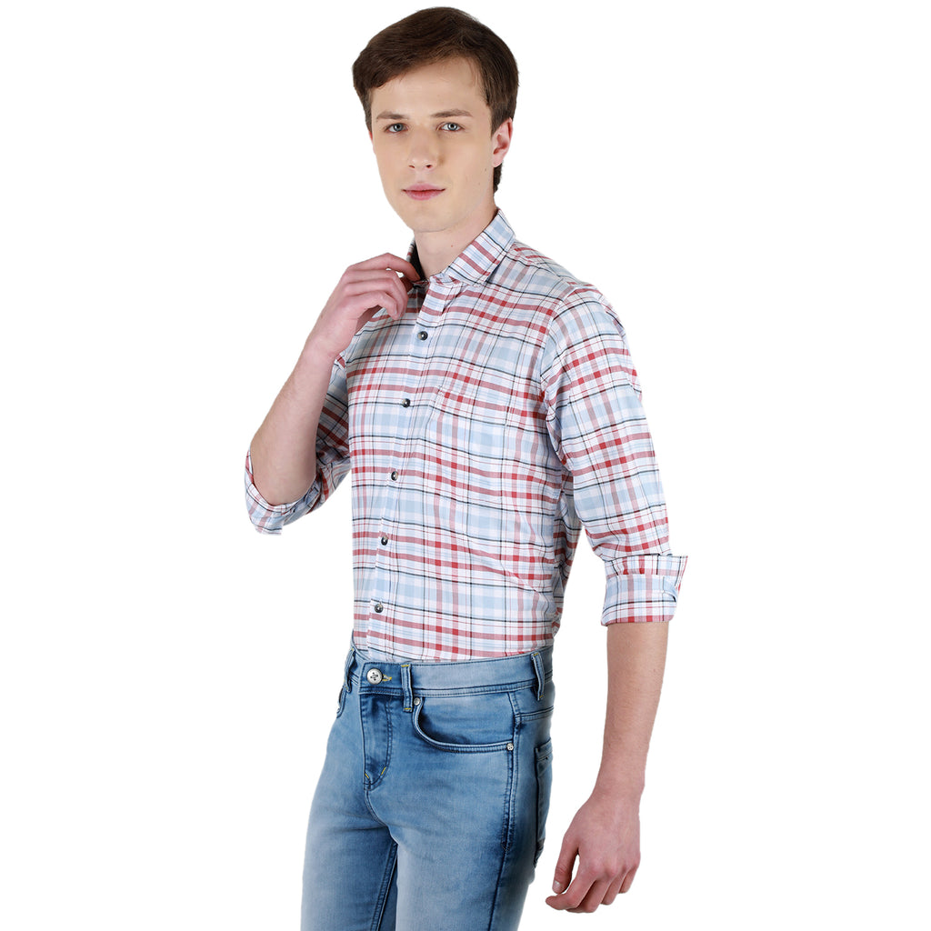 Duke Urban Men Full Sleeve Cotton Shirt (SDO8CKOJ)
