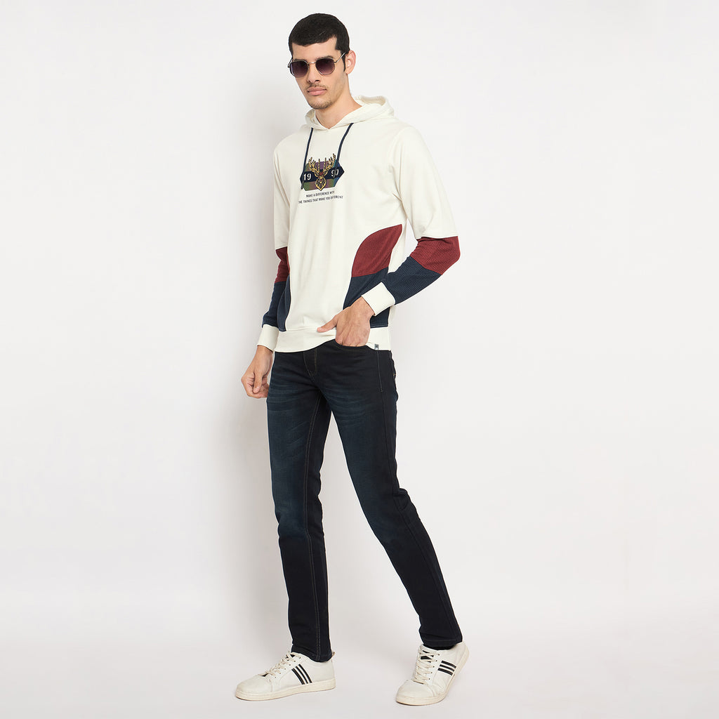 Duke Urban Men Full Sleeve Hooded Sweatshirt (LF6386)