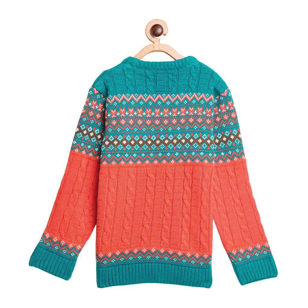 Duke Urban Boys Full Sleeve Round Neck Sweater (SDS3616)